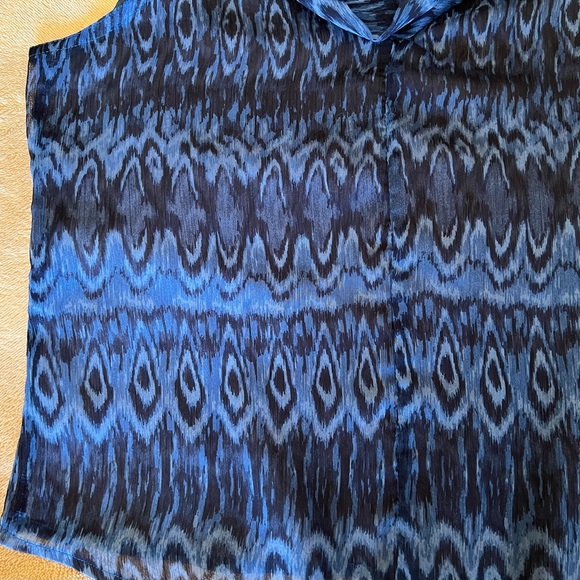 Converse One Star ⭐️ Sheer Cowl Neck Sleveless Top - Picture 11 of 15